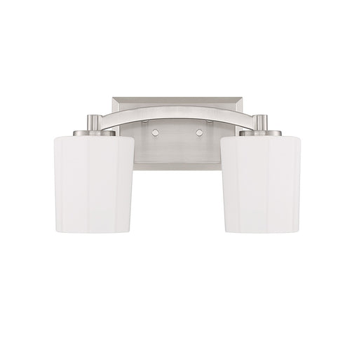 Savoy House 8-7710-2-SN Two Light Bathroom Vanity, Satin Nickel (2)