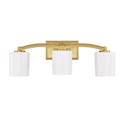 Savoy House 8-7710-3-322 Three Light Bathroom Vanity, Warm Brass (2)
