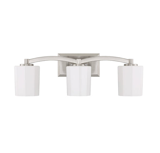 Savoy House 8-7710-3-SN Three Light Bathroom Vanity, Satin Nickel (2)