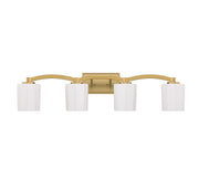 Savoy House 8-7710-4-322 Four Light Bathroom Vanity, Warm Brass (2)