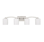 Savoy House 8-7710-4-SN Four Light Bathroom Vanity, Satin Nickel (2)