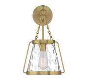 Savoy House 9-1801-1-322 One Light Wall Sconce, Warm Brass (3)