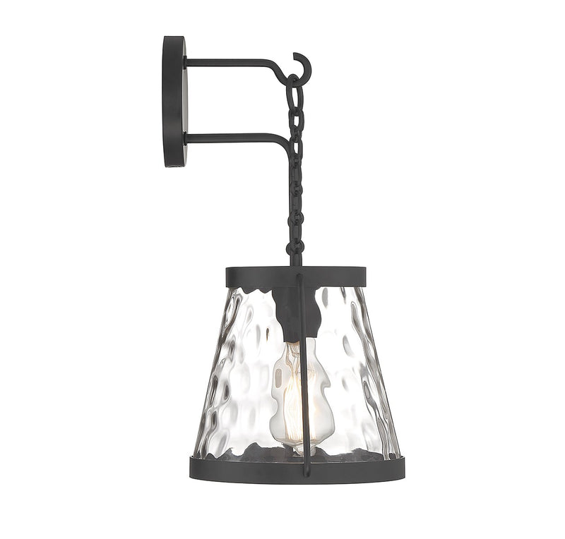 Savoy House 9-1801-1-89 One Light Wall Sconce, Matte Black (5)