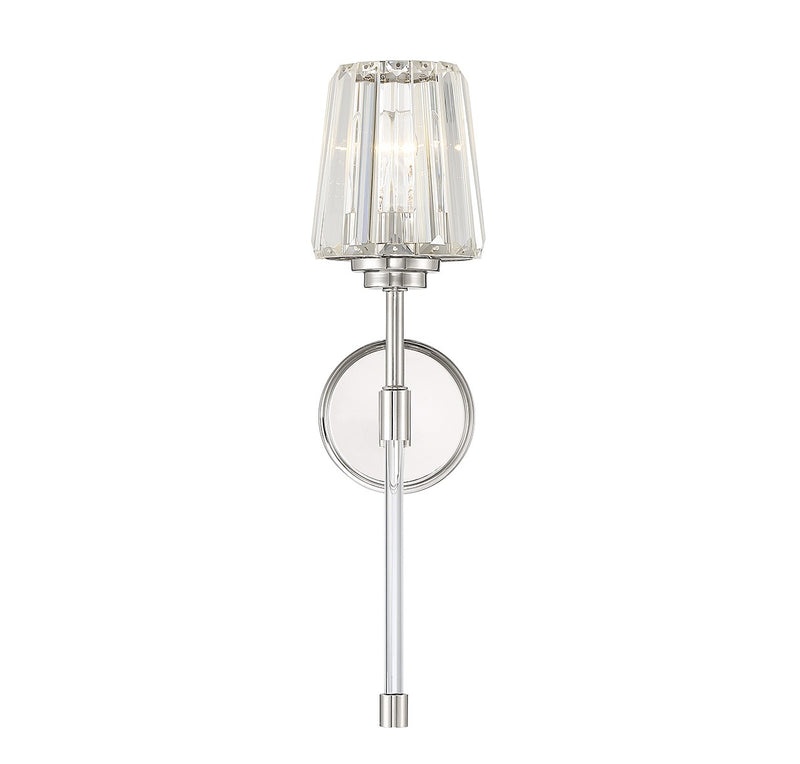 Savoy House 9-6001-1-109 One Light Wall Sconce, Polished Nickel (3)
