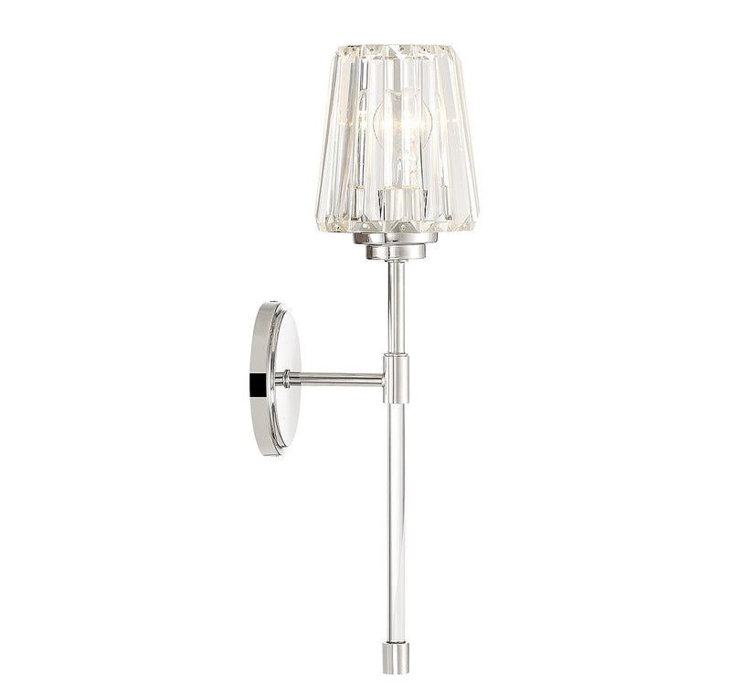 Savoy House 9-6001-1-109 One Light Wall Sconce, Polished Nickel (5)