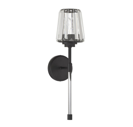 Savoy House 9-6001-1-89 One Light Wall Sconce, Matte Black (2)