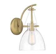 Savoy House 9-7005-1-322 One Light Wall Sconce, Warm Brass (4)