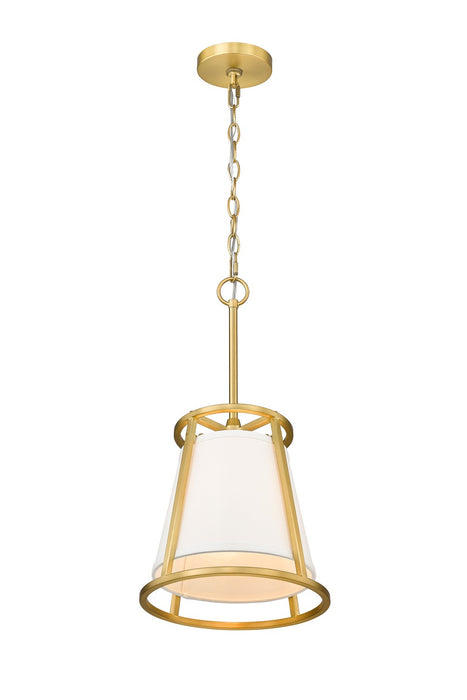 Z-Lite 1935MP-RB Lenyx Pendant One Light Mini Pendant, Rubbed Brass Alternate Image 2.jpg