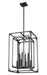 Z-Lite 3038-8MB Easton Eight Light Chandelier, Matte Black Alternate Image 3.jpg