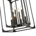 Z-Lite 3038-8MB Easton Eight Light Chandelier, Matte Black Alternate Image 4.jpg