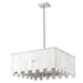 Z-Lite 345P26-PN Viviana Eight Light Pendant, Polished Nickel Alternate Image 3.jpg