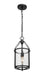 Z-Lite 346P8-MB Barrington One Light Pendant, Matte Black Alternate Image.jpg