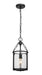 Z-Lite 346P8-MB Barrington One Light Pendant, Matte Black Alternate Image 2.jpg