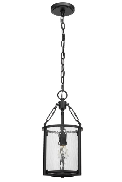 Z-Lite 346P8-MB Barrington One Light Pendant, Matte Black Alternate Image 3.jpg