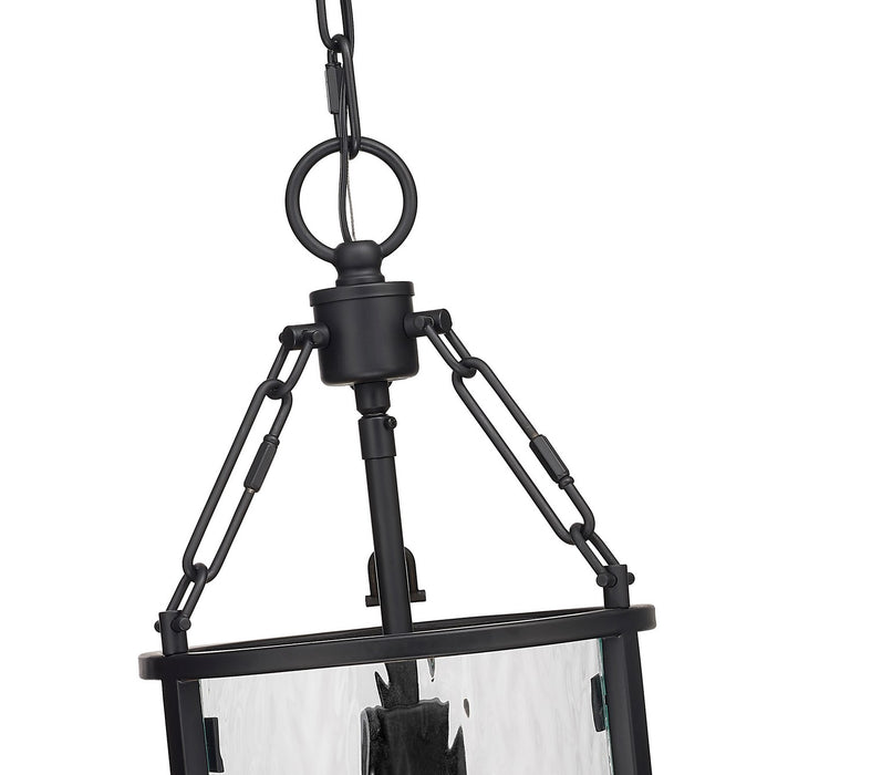 Z-Lite 346P8-MB Barrington One Light Pendant, Matte Black Alternate Image 4.jpg