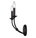 Z-Lite 3500-2S-MB Arabella Two Light Wall Sconce, Matte Black Alternate Image 2.jpg