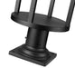 Z-Lite 517PHB-533PM-BK-LED Luca LED Outdoor Pier Mount, Black Alternate Image 4.jpg