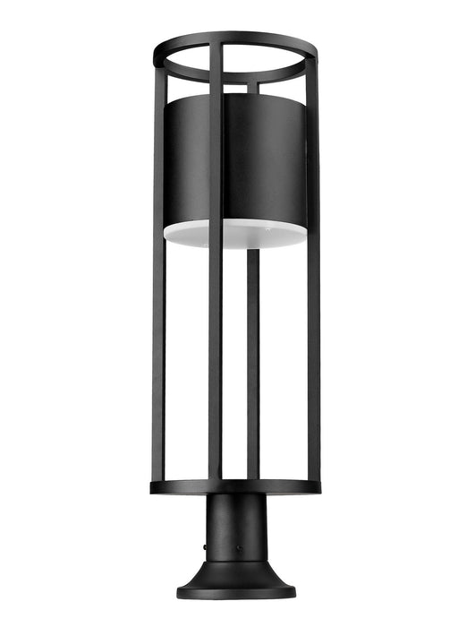 Z-Lite 517PHB-553PM-BK-LED Luca LED Outdoor Pier Mount, Black Alternate Image 3.jpg