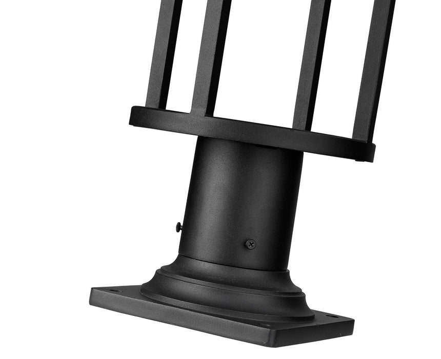 Z-Lite 517PHM-533PM-BK-LED Luca LED Outdoor Pier Mount, Black Alternate Image 4.jpg