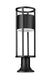 Z-Lite 517PHM-553PM-BK-LED Luca LED Outdoor Pier Mount, Black Alternate Image 3.jpg