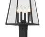 Z-Lite 521PHBS-536P-BK Broughton Four Light Outdoor Post Mount, Black Alternate Image 4.jpg