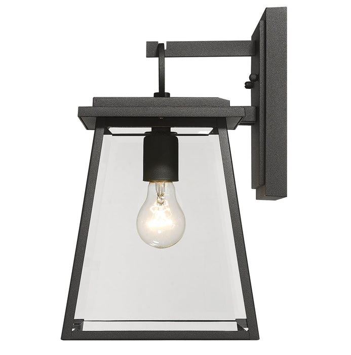 Z-Lite 521S-BK Broughton One Light Outdoor Wall Sconce, Black Alternate Image.jpg