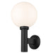 Z-Lite 597B-BK Laurent One Light Outdoor Wall Sconce, Black Alternate Image 2.jpg