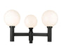 Z-Lite 597BP3-BK Laurent Three Light Outdoor Post Mount, Black Alternate Image.jpg