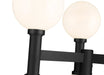 Z-Lite 597BP6-BK Laurent Six Light Outdoor Post Mount, Black Alternate Image 4.jpg