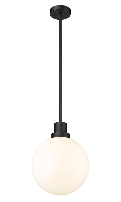 Z-Lite 597P12-BK Laurent One Light Outdoor Pendant, Black Alternate Image.jpg