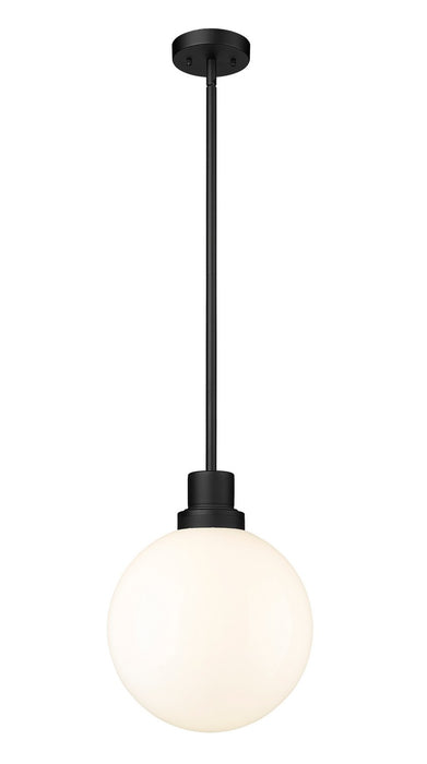 Z-Lite 597P12-BK Laurent One Light Outdoor Pendant, Black Alternate Image 2.jpg