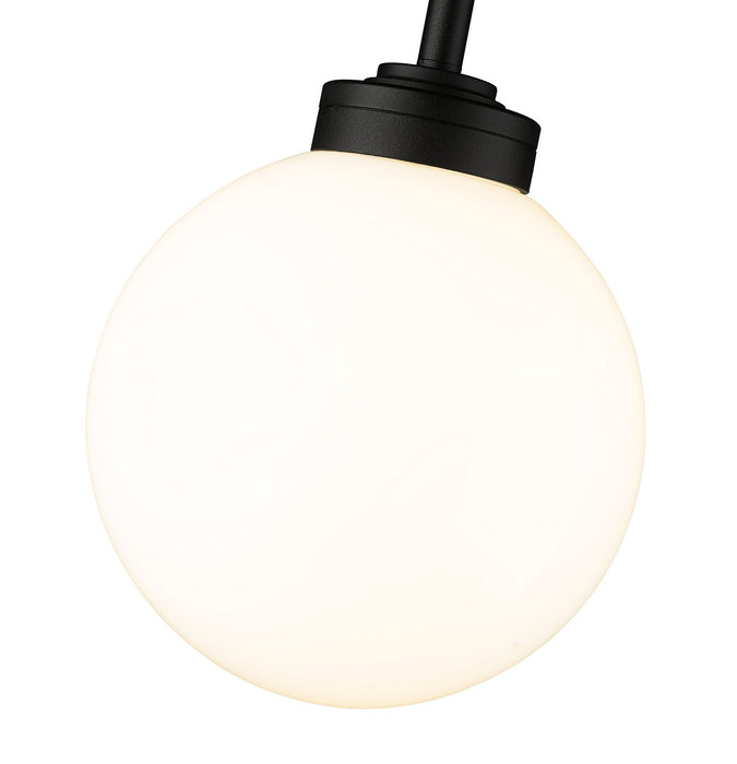 Z-Lite 597P8-BK Laurent One Light Outdoor Pendant, Black Alternate Image 4.jpg