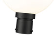 Z-Lite 597PHB-BK Laurent One Light Outdoor Post Mount, Black Alternate Image 4.jpg