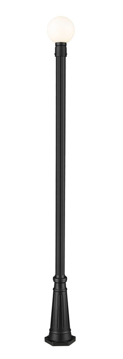 Z-Lite 597PHM-519P-BK Laurent One Light Outdoor Post Mount, Black Alternate Image.jpg