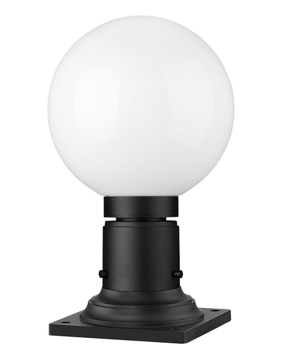 Z-Lite 597PHM-533PM-BK Laurent One Light Outdoor Pier Mount, Black Alternate Image 3.jpg