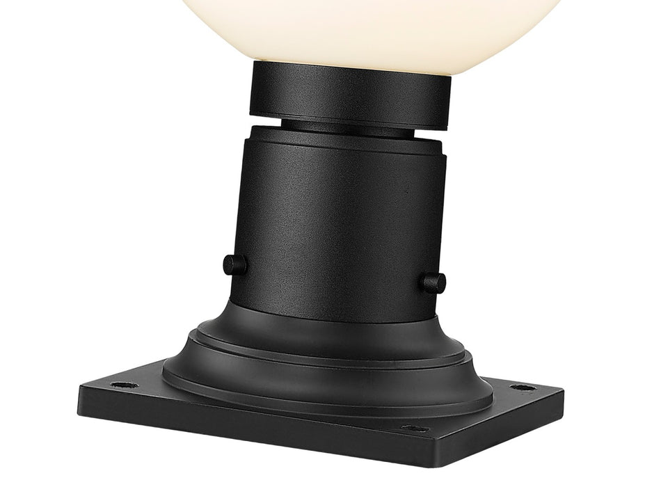 Z-Lite 597PHM-533PM-BK Laurent One Light Outdoor Pier Mount, Black Alternate Image 4.jpg