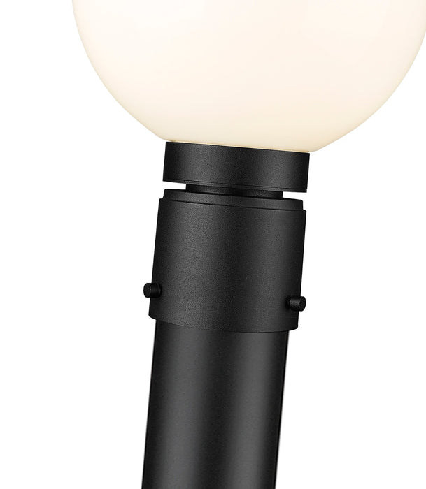 Z-Lite 597PHM-567P-BK Laurent One Light Outdoor Post Mount, Black Alternate Image 4.jpg