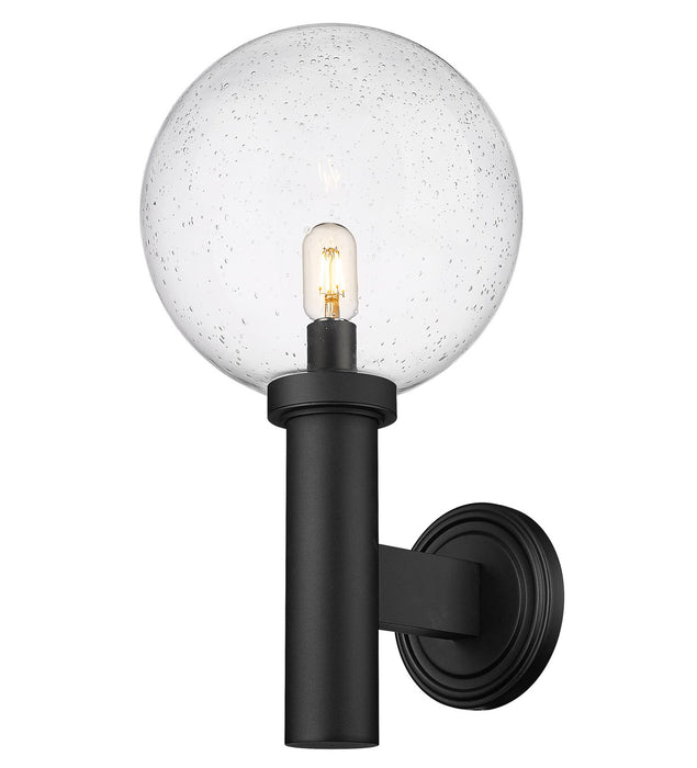 Z-Lite 599B-BK Laurent One Light Outdoor Wall Sconce, Black Alternate Image 2.jpg