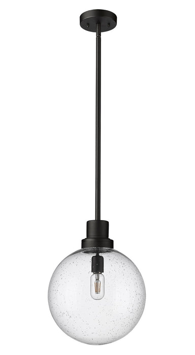 Z-Lite 599P12-BK Laurent One Light Outdoor Pendant, Black Alternate Image 3.jpg