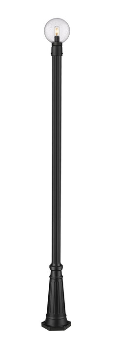 Z-Lite 599PHM-519P-BK Laurent One Light Outdoor Post Mount, Black Alternate Image.jpg