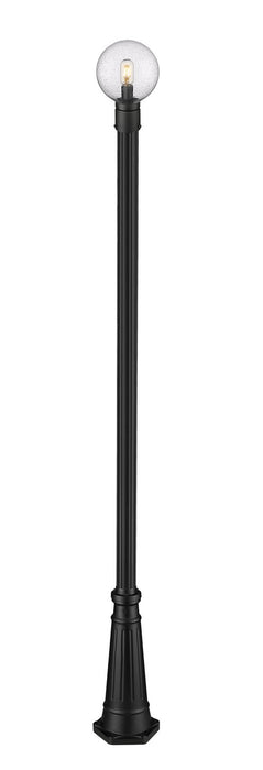 Z-Lite 599PHM-519P-BK Laurent One Light Outdoor Post Mount, Black Alternate Image 2.jpg