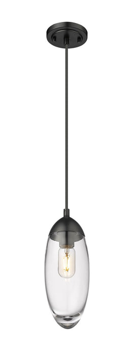 Z-Lite 651P-MB Arden One Light Pendant, Matte Black Alternate Image.jpg