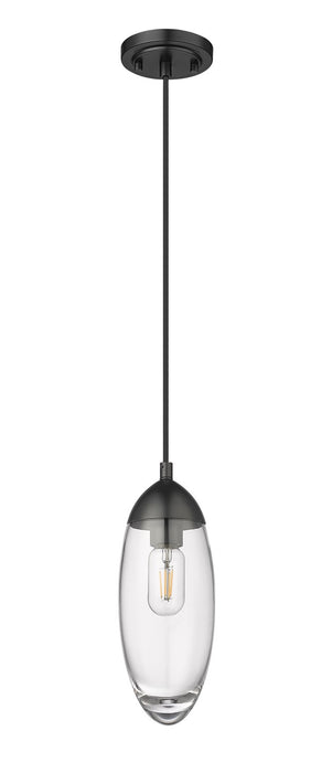 Z-Lite 651P-MB Arden One Light Pendant, Matte Black Alternate Image 3.jpg