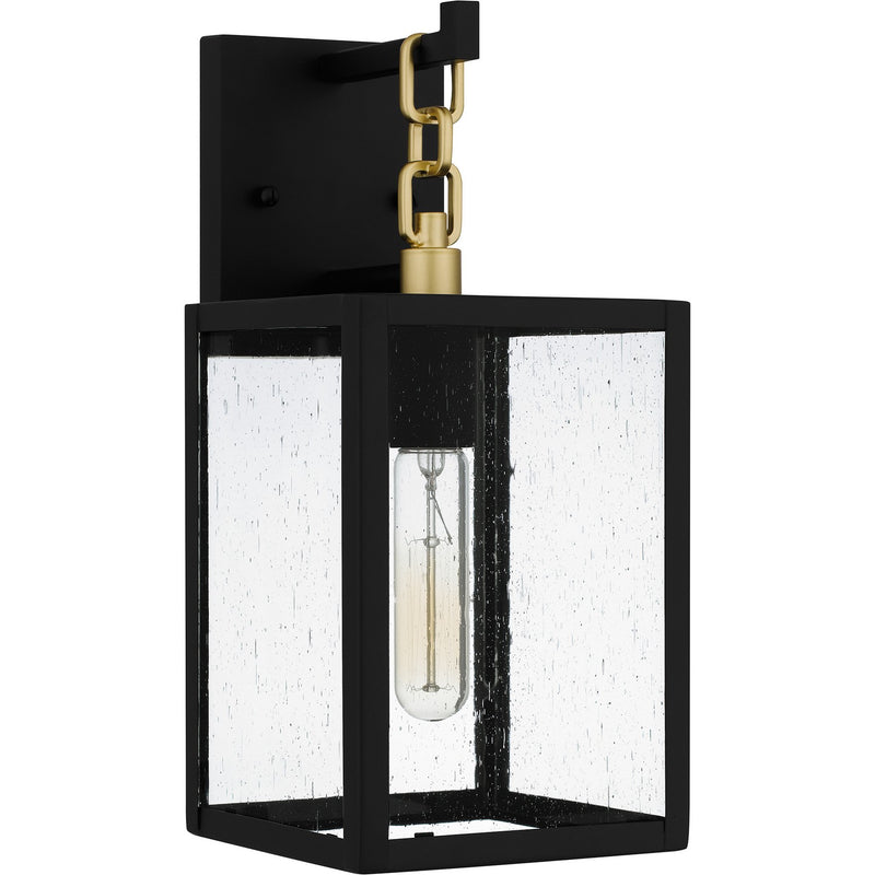 Quoizel ANC8406MBK Anchorage One Light Outdoor Wall Mount, Matte Black Alternate Image.jpg
