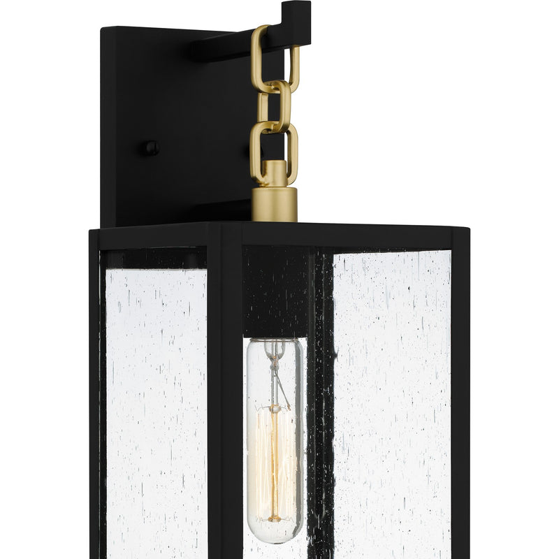 Quoizel ANC8406MBK Anchorage One Light Outdoor Wall Mount, Matte Black Alternate Image 4.jpg