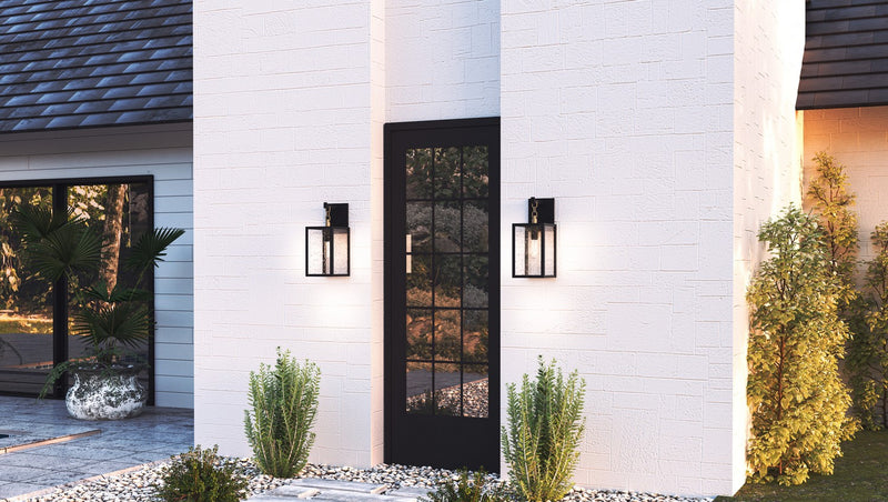 Quoizel ANC8406MBK Anchorage One Light Outdoor Wall Mount, Matte Black Alternate Image.jpg