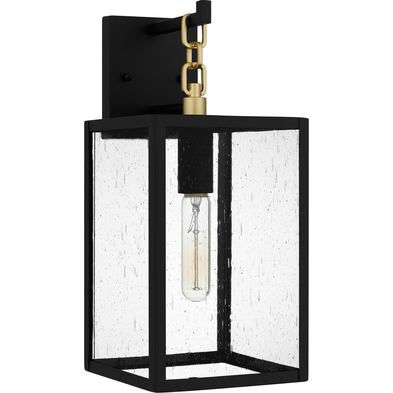Quoizel ANC8407MBK Anchorage One Light Outdoor Wall Mount, Matte Black Alternate Image.jpg