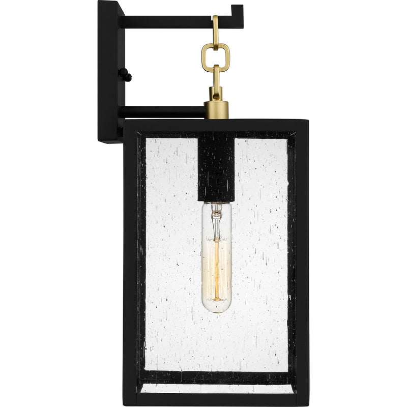 Quoizel ANC8407MBK Anchorage One Light Outdoor Wall Mount, Matte Black Alternate Image 3.jpg