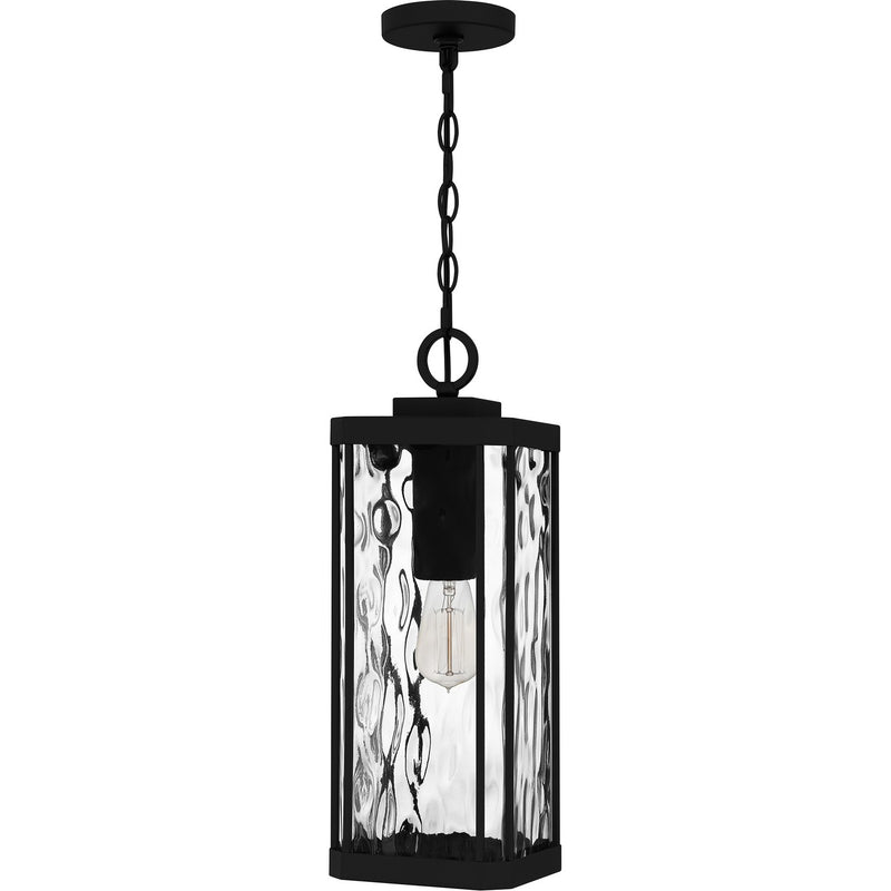 Quoizel BCR1907MBK Balchier One Light Outdoor Hanging Lantern, Matte Black Alternate Image.jpg