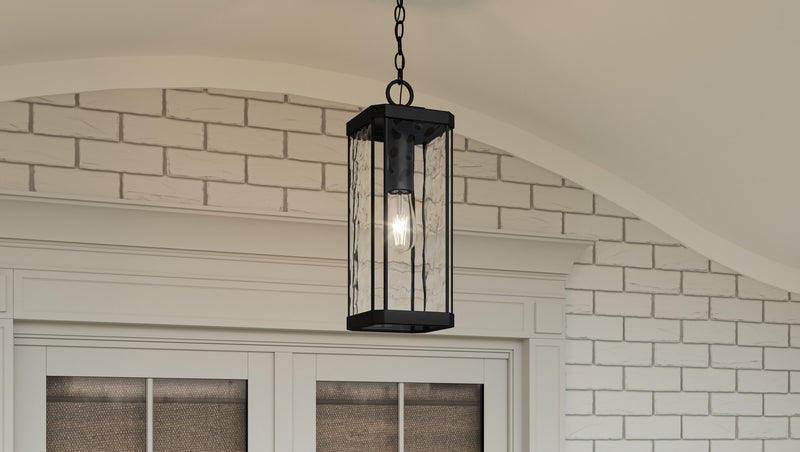 Quoizel BCR1907MBK Balchier One Light Outdoor Hanging Lantern, Matte Black Alternate Image 6.jpg